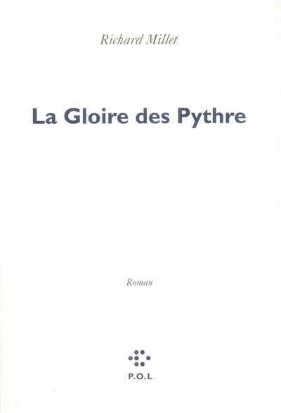 La Gloire des Pythre (9782867444814-front-cover)