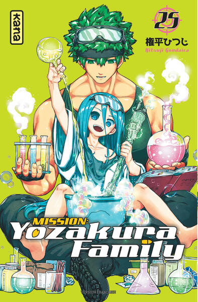 Mission: Yozakura family - Tome 25 (9782505129387-front-cover)