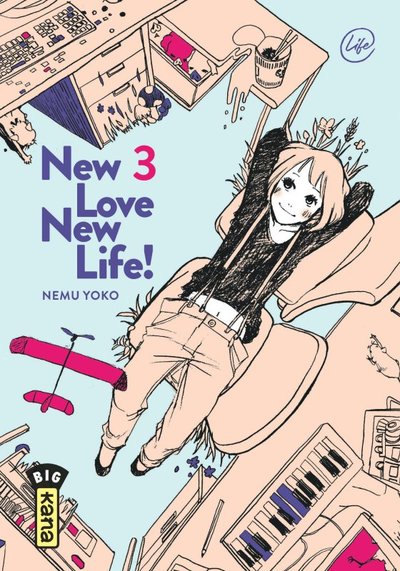 New love, new life !  - Tome 3 (9782505112167-front-cover)