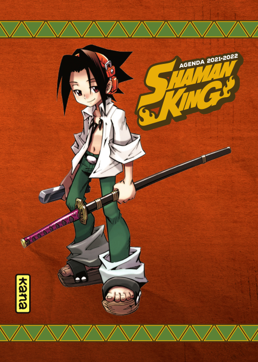 Agenda Shaman King 2021-2022 (9782505111580-front-cover)