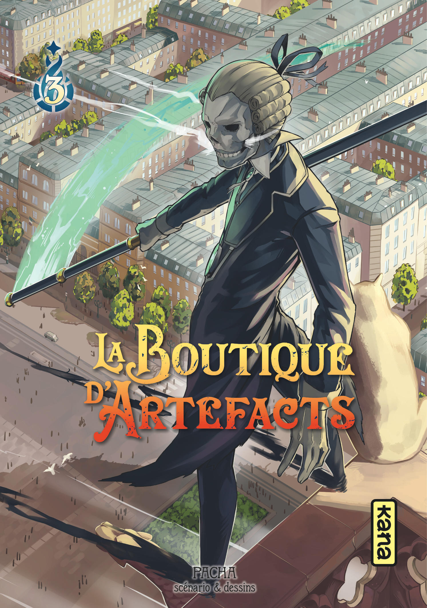 La Boutique d'Artefacts - Tome 3 (9782505121633-front-cover)