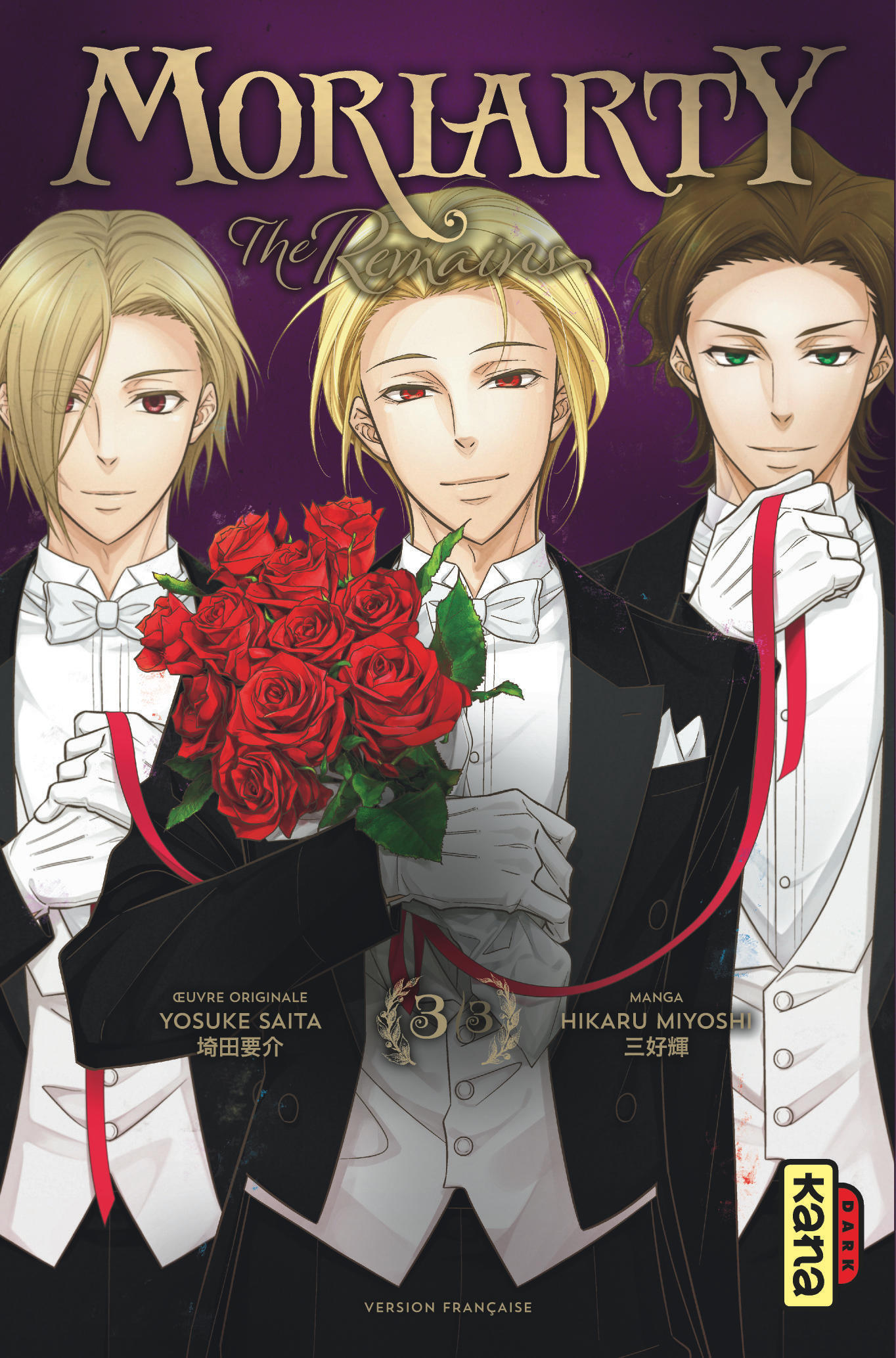 Moriarty   The Remains - Tome 3 (9782505133230-front-cover)