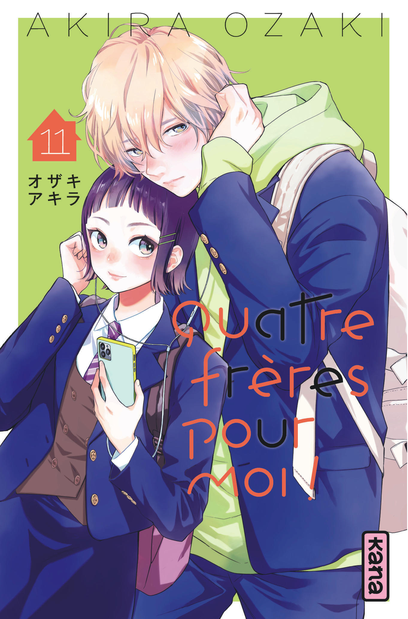 Quatre frères pour moi !  - Tome 11 (9782505133520-front-cover)