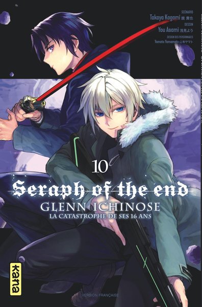 Seraph of the End - Glenn Ichinose - Tome 10 (9782505115359-front-cover)