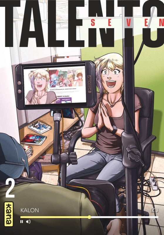 Talento Seven - Tome 2 (9782505114017-front-cover)