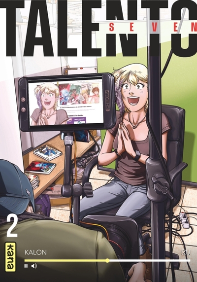 Talento Seven - Tome 2 (9782505114017-front-cover)