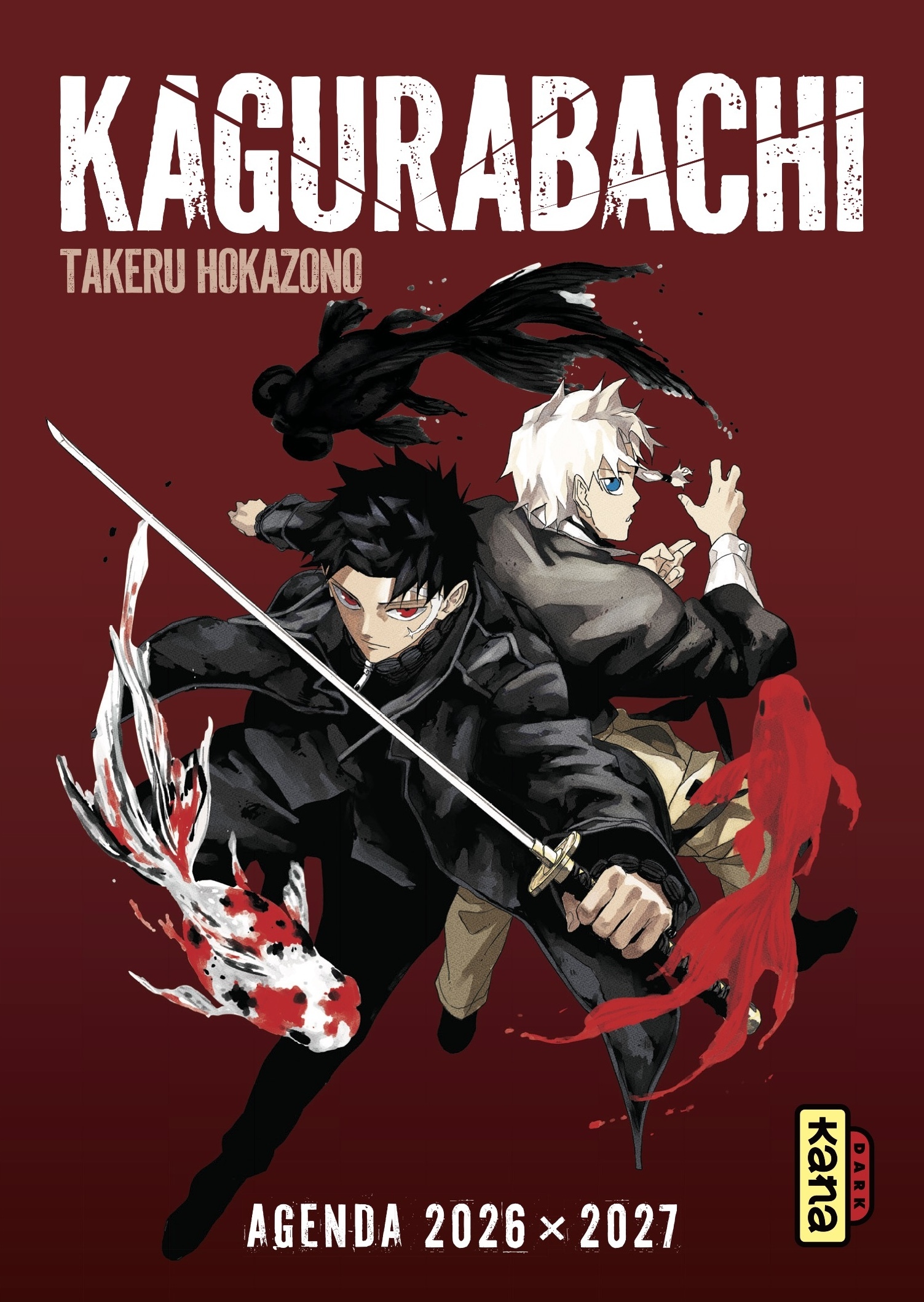 Agenda Kagurabachi 2026-2027 (9782505144700-front-cover)