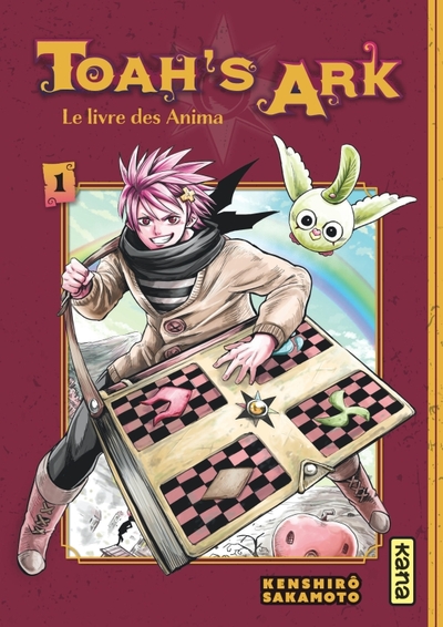 Toah's Ark - Le livre des Anima - Tome 1 (9782505115274-front-cover)