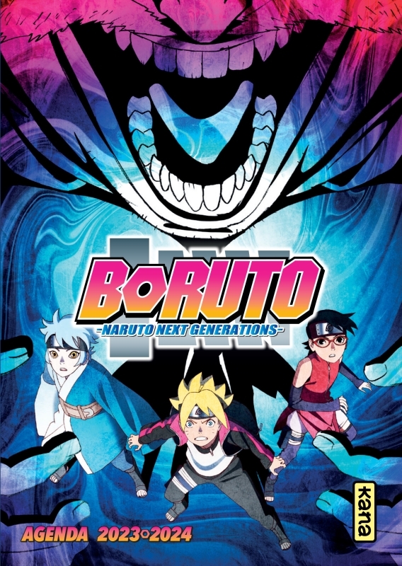 Agenda Boruto 2023-2024 (9782505121466-front-cover)