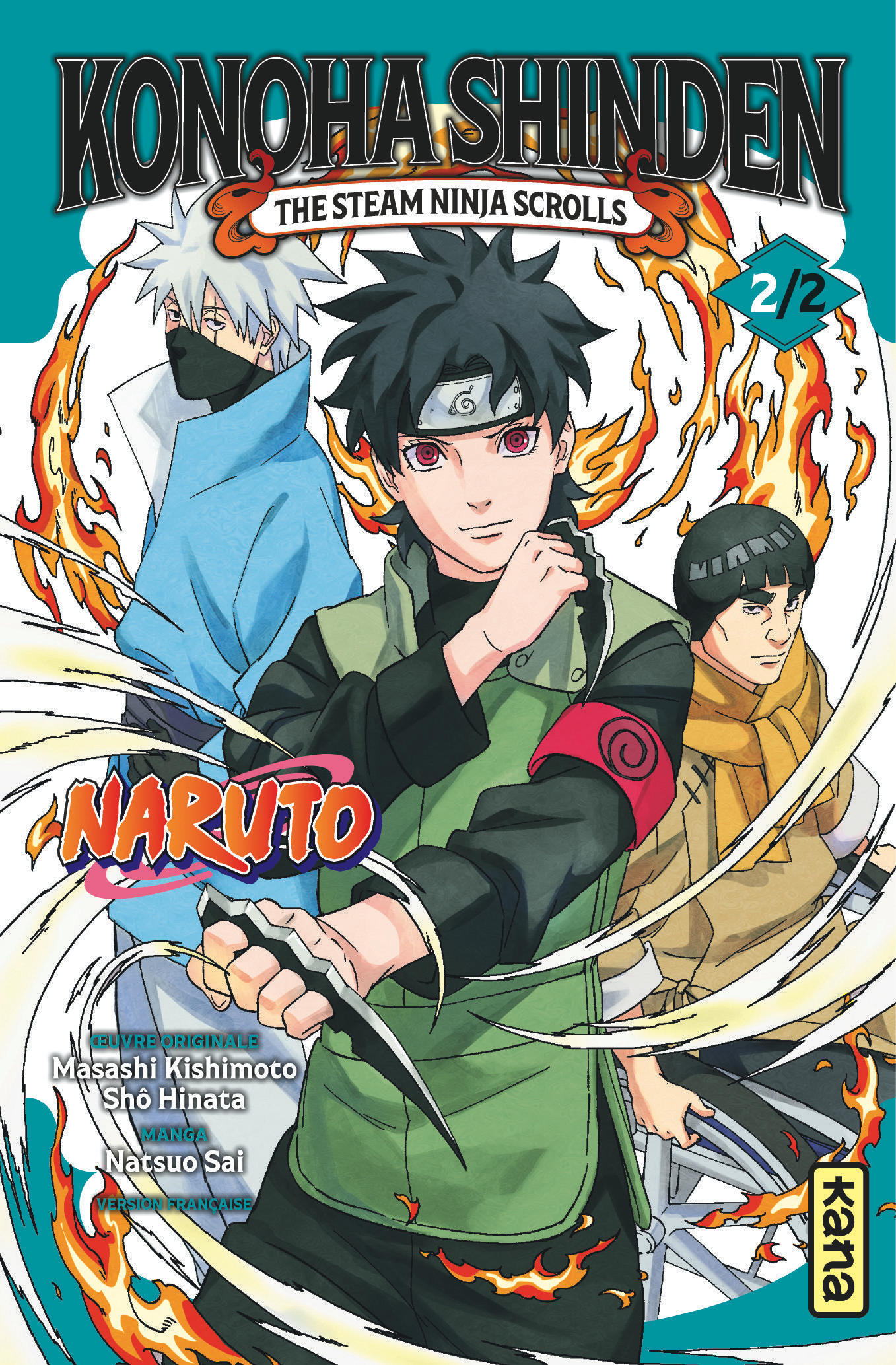 Naruto - Konoha Shinden  - Tome 2 (9782505128489-front-cover)