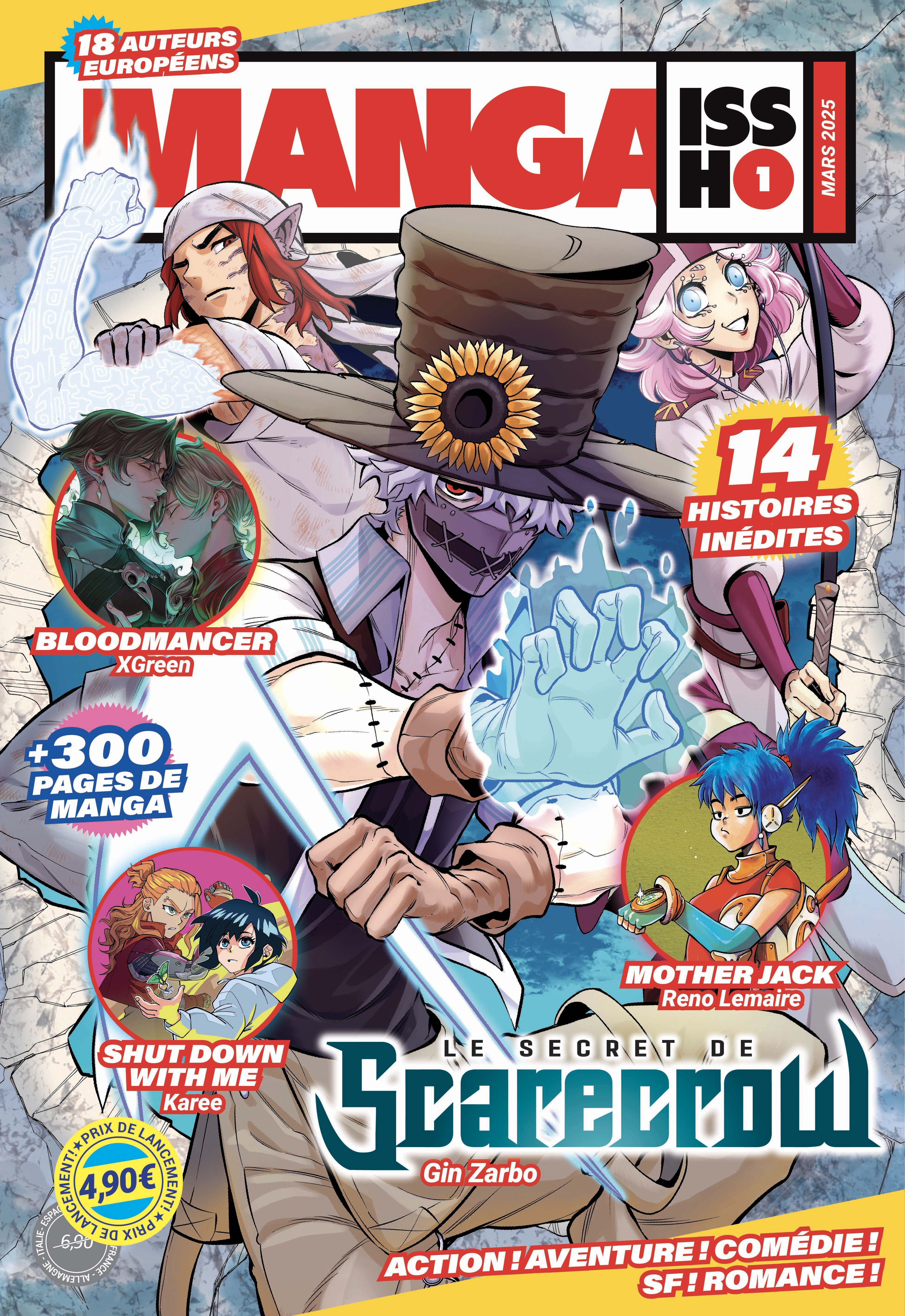 Manga Issho - Tome 1 (9782505130932-front-cover)