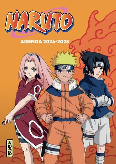 Agenda Naruto 2024-2025 (9782505126669-front-cover)