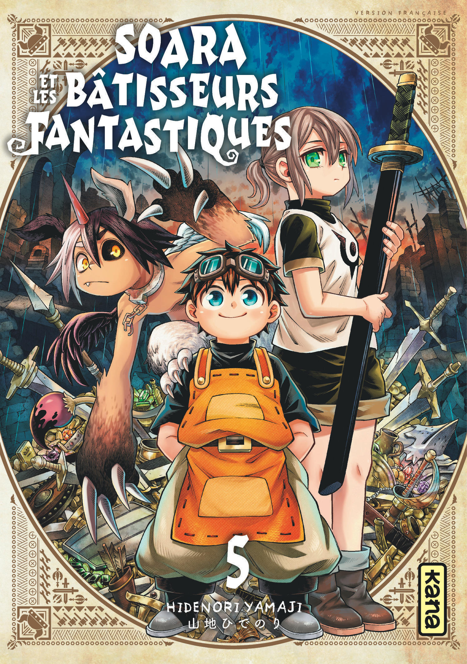 Soara et les bâtisseurs fantastiques - Tome 5 (9782505143437-front-cover)