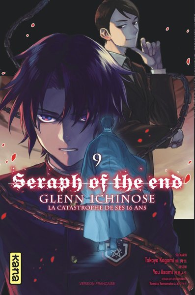 Seraph of the End - Glenn Ichinose - Tome 9 (9782505110545-front-cover)
