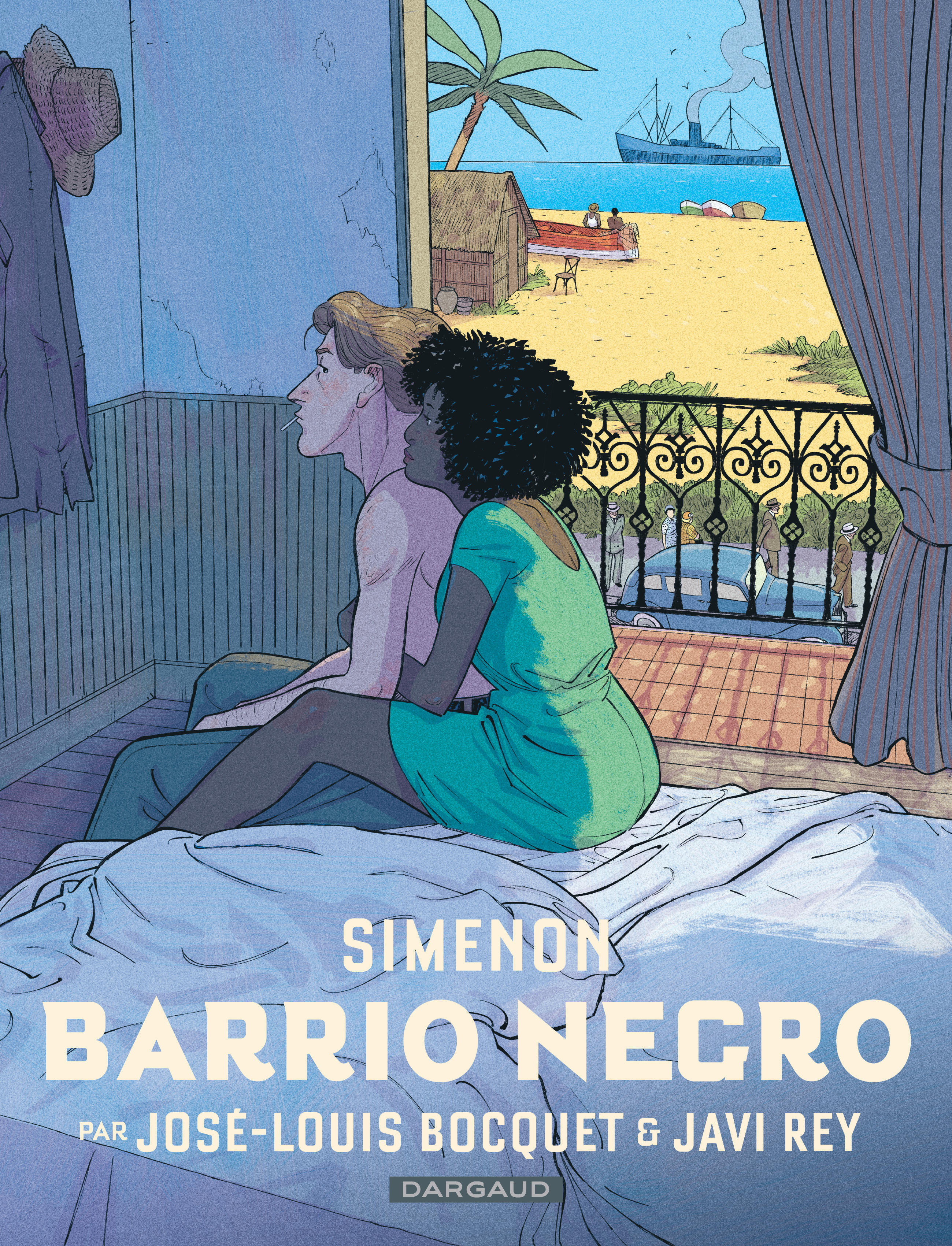 Collection Simenon, les romans durs - Barrio negro (9782505129110-front-cover)