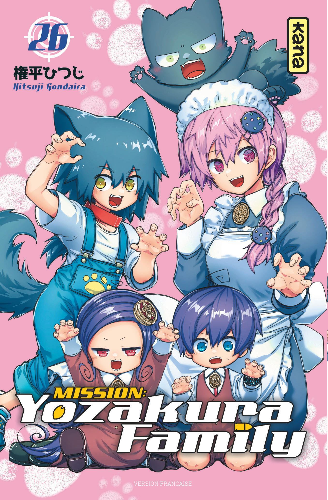 Mission: Yozakura family - Tome 26 (9782505130772-front-cover)