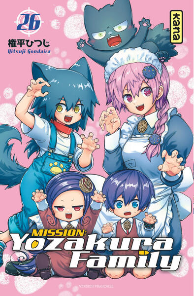 Mission: Yozakura family - Tome 26 (9782505130772-front-cover)