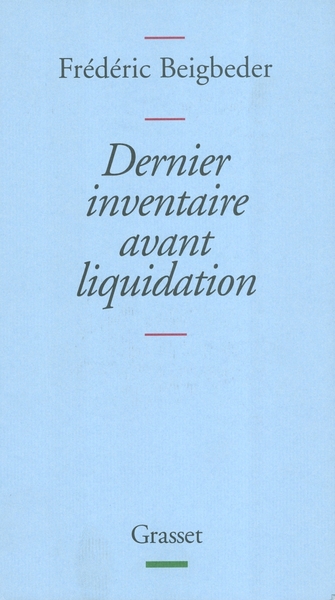 Dernier inventaire avant liquidation (9782246596912-front-cover)