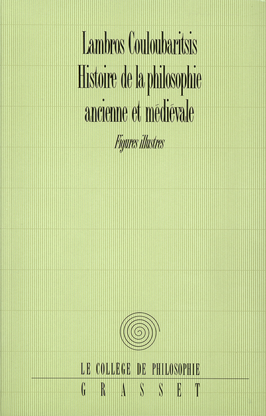 Histoire de la philosophie ancienne et médiévale (9782246509912-front-cover)
