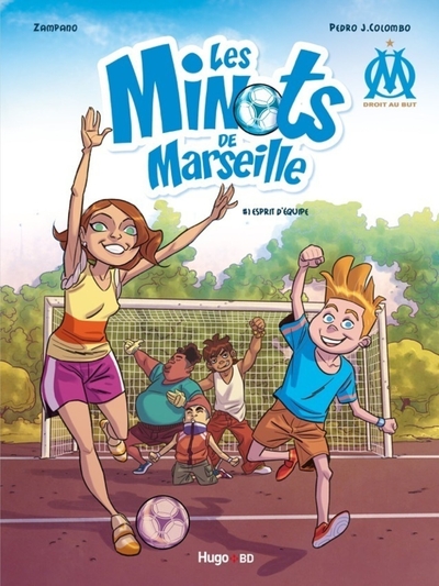 Les minots de Marseille - tome 1 Esprit d'équipe (9782755644197-front-cover)