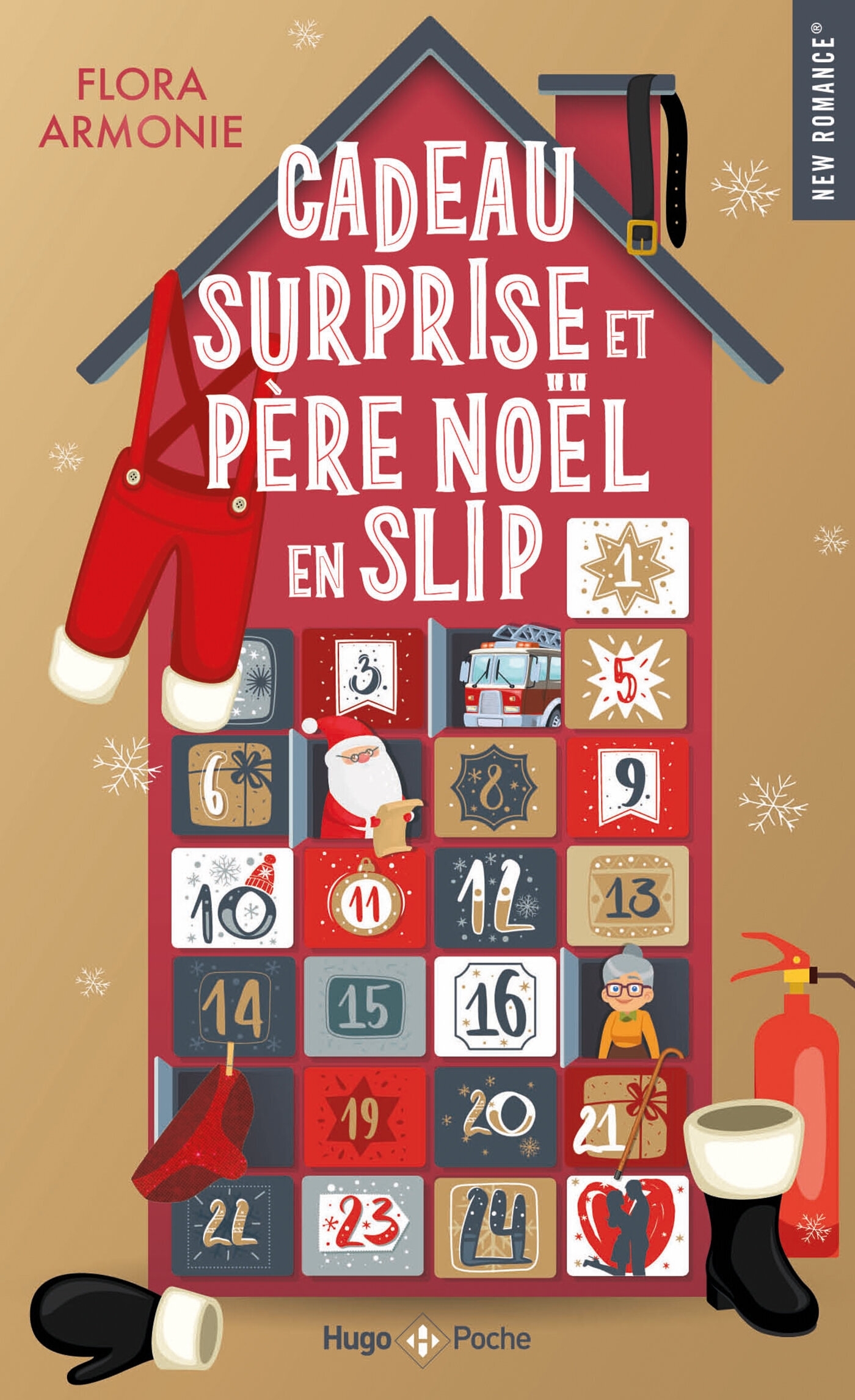 Cadeau surprise et père Noël en slip (9782755677492-front-cover)