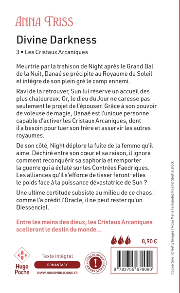 Divine darkness - Tome 03, Les cristaux arcaniques (9782755679090-back-cover)
