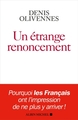 Un étrange renoncement (9782226455161-front-cover)