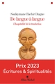De langue à langue, L'hospitalité de la traduction (9782226465214-front-cover)