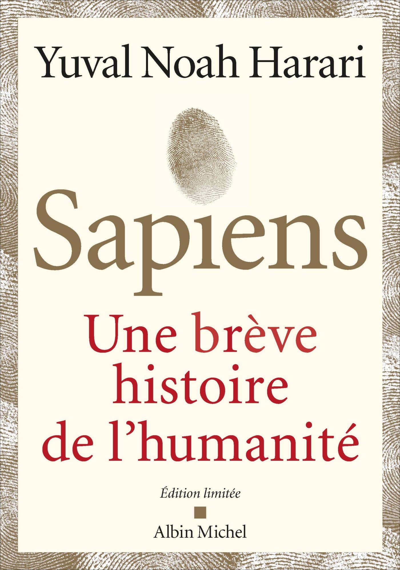 Sapiens - Edition limitée, Une brève histoire de l'humanité (9782226445506-front-cover)