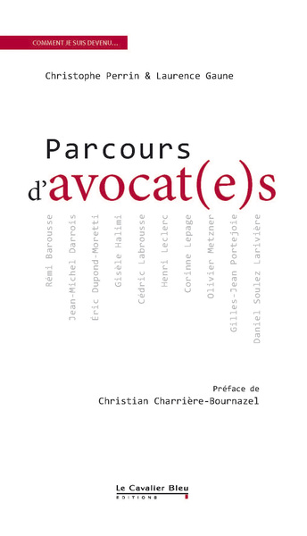 Parcours d'avocats (9782846703307-front-cover)