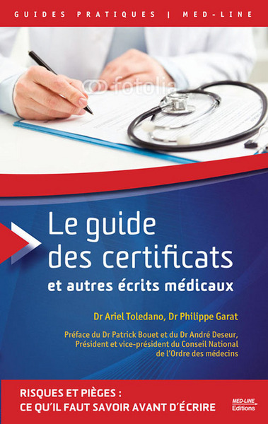 MED-LINE LE GUIDE DES CERTIFICATS (9782846781824-front-cover)