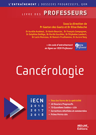 MED-LINE ENTRAINEMENT CANCÉROLOGIE (9782846781923-front-cover)