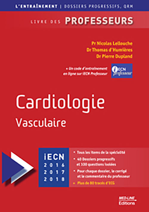 MED-LINE ENTRAINEMENT CARDIOLOGIE VASCULAIRE (9782846781787-front-cover)