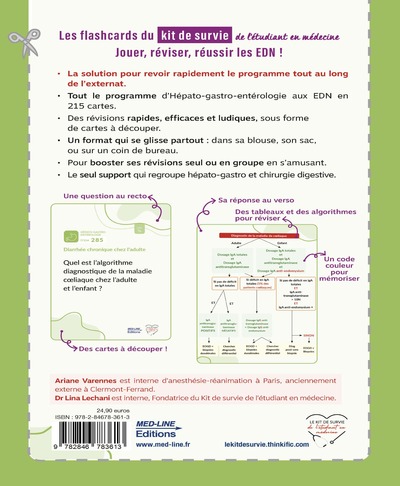 EDN FLASH KIT DE SURVIE HEPATO-GASTRO ENTROLOGIE (9782846783613-back-cover)
