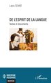 De l'esprit de la langue, Textes et documents (9782140335419-front-cover)