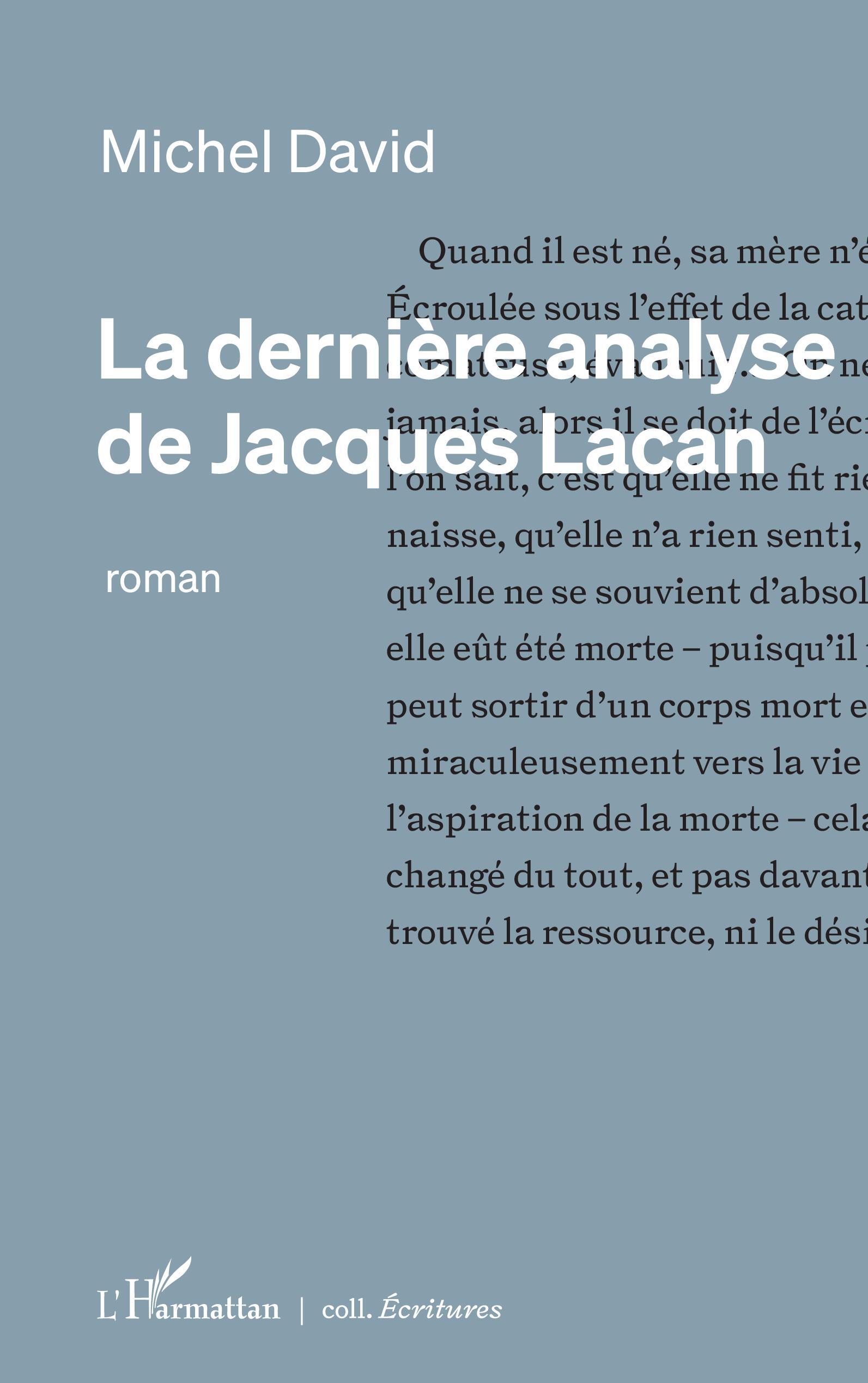 La dernière analyse de Jacques Lacan (9782140344947-front-cover)