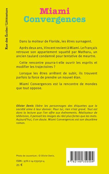 Miami, Convergences (9782140350504-back-cover)