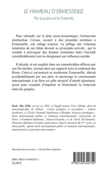 Le hameau d'Ermesseille, Par la Justice et la Fraternité. Roman (9782140342752-back-cover)