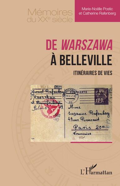 De Warszawa à Belleville, Itinéraires de vies (9782140303425-front-cover)