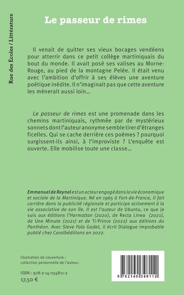 Le passeur de rimes (9782140348112-back-cover)