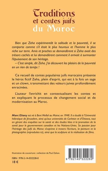 Traditions et contes juifs du Maroc (9782140322280-back-cover)