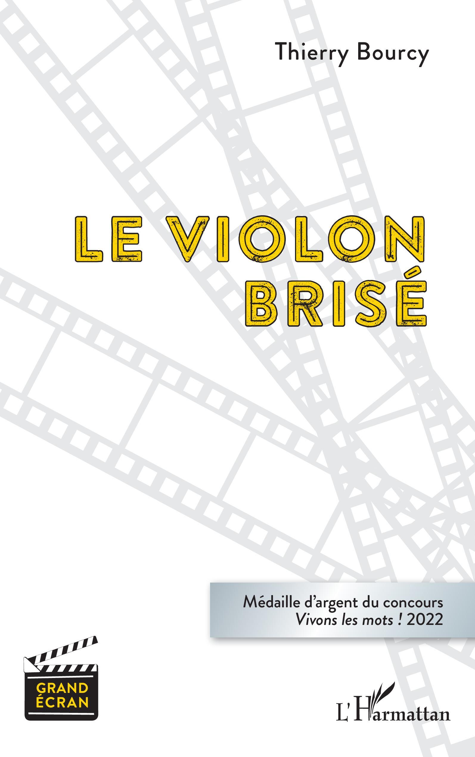 Le violon brisé, Médaille d'argent du concours Vivons les mots ! 2022 (9782140327209-front-cover)