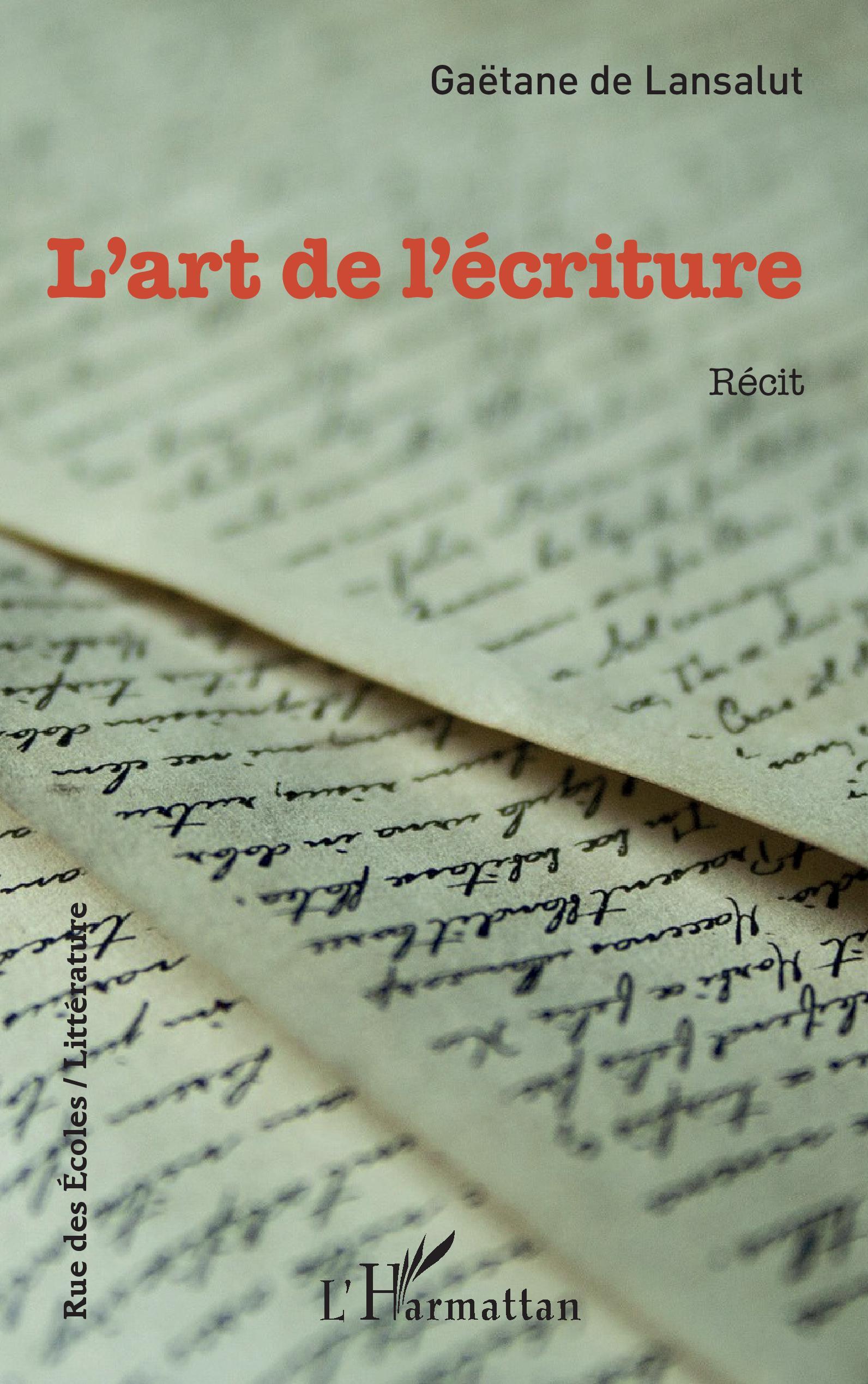 L'art de l'écriture (9782140341809-front-cover)