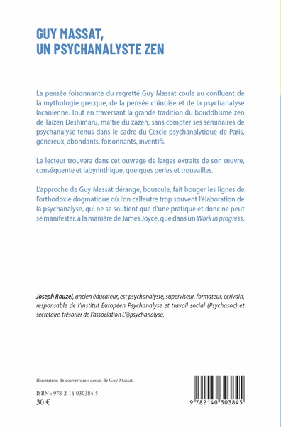 Guy Massat, un psychanalyste zen (9782140303845-back-cover)
