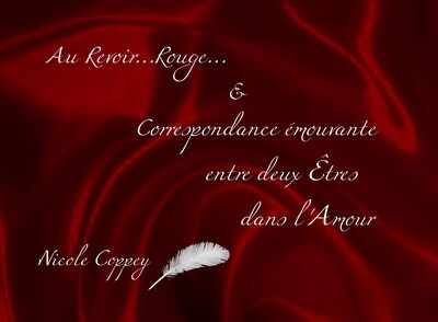 Au revoir rouge & correspondance émouvante entre deux êtres dans l'amour (9782140341984-front-cover)