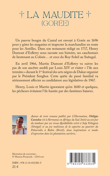 La maudite, Gorée. Roman (9782140333835-back-cover)