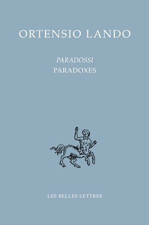 Paradoxes / Paradossi (9782251730356-front-cover)