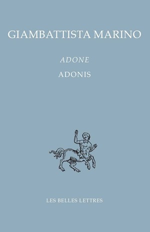 Adone / Adonis (9782251730400-front-cover)