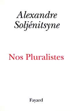 Nos Pluralistes (9782213602752-front-cover)