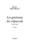 Les Généraux du crépuscule - La Bicyclette bleue, tome 9 (Edition reliée), 1960-1962 (9782213616933-front-cover)